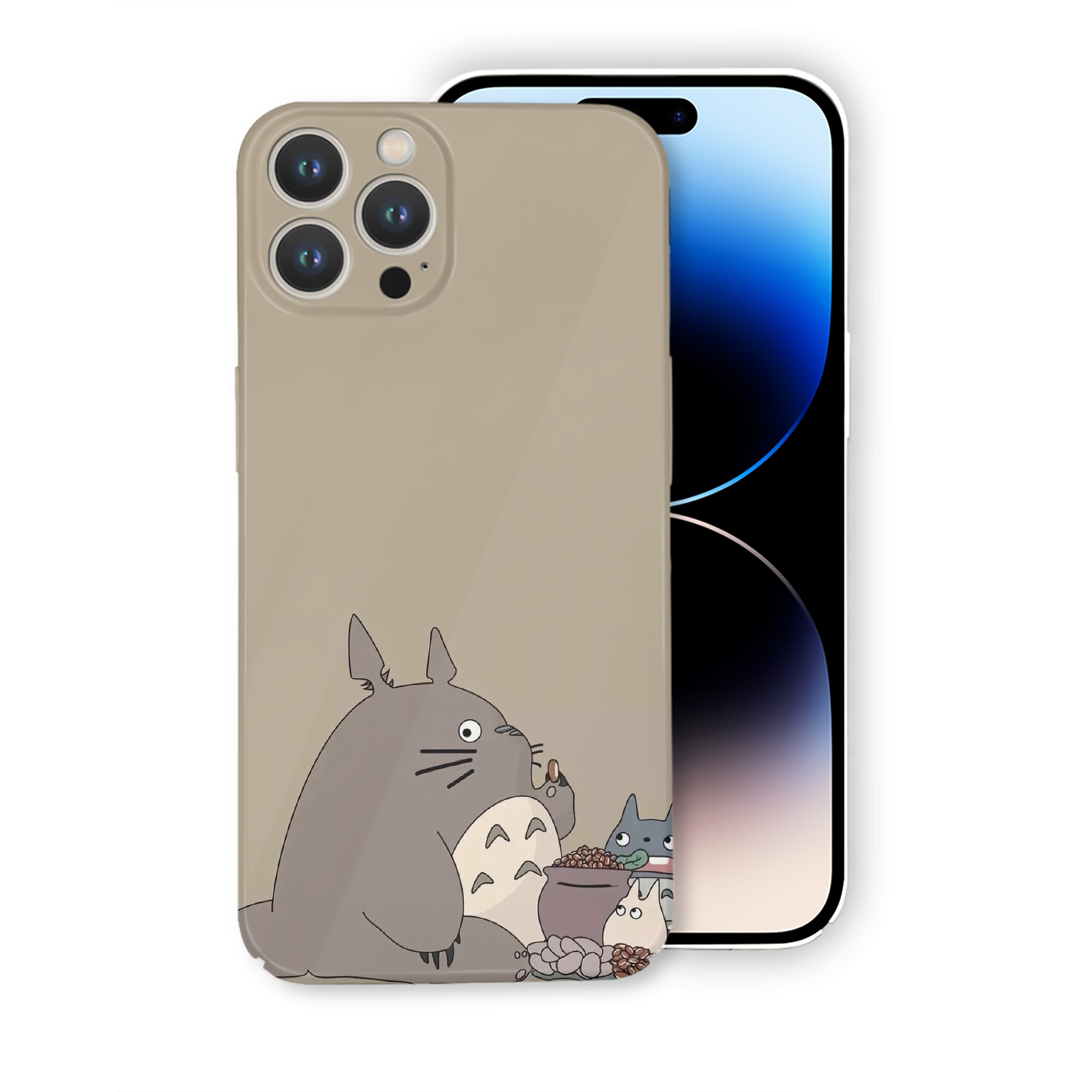 （画像用） となりのトトロ 草壁メイ 草壁サツキ My Neighbor Totoro Satsuki Kusakabe Mei Kusakabe 【iPhone 14シリーズ対応】ハードケース